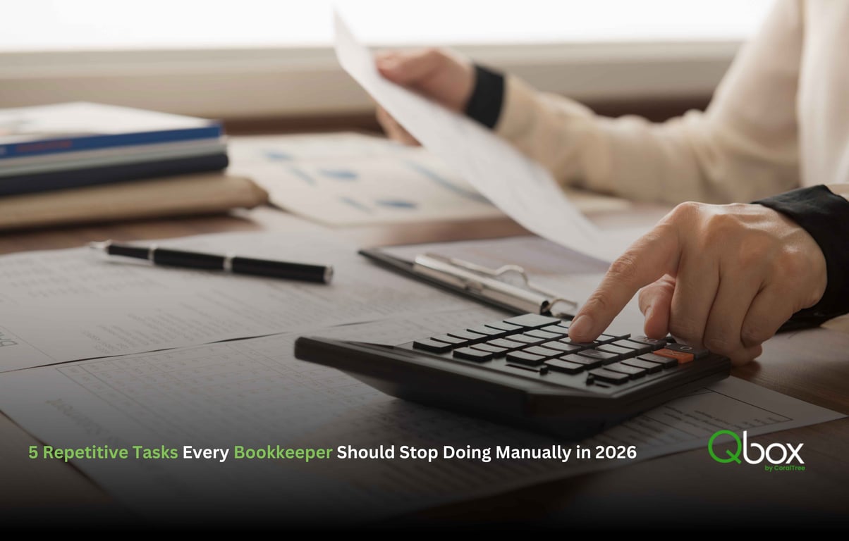 5 Repetitive Tasks Every Bookkeeper Should Stop Doing Manually in 2026