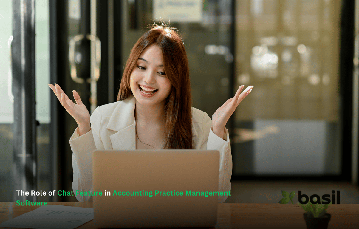 Chat Feature in Accounting Practice Management Software