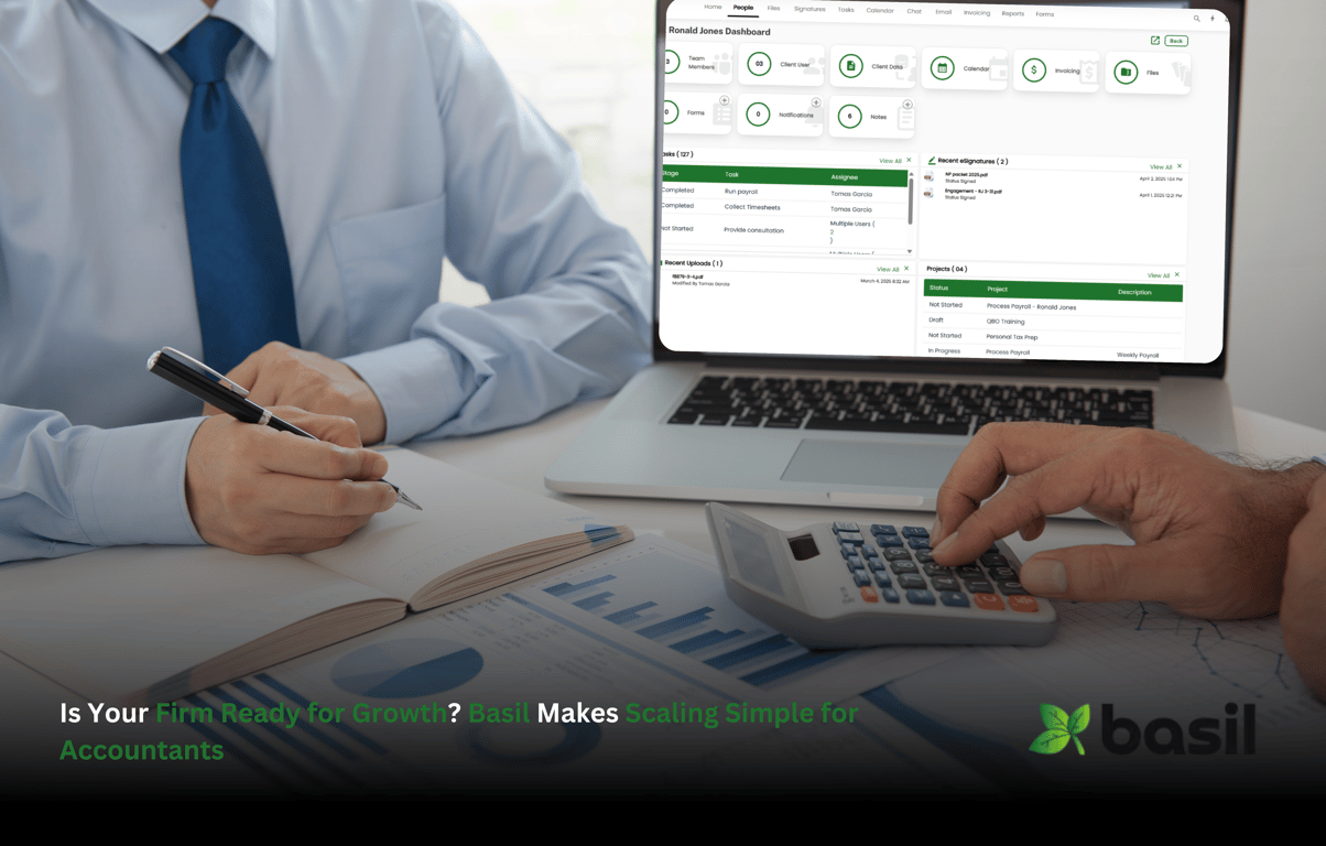 Is Your Firm Ready for Growth? Basil Makes Scaling Simple for Accountants