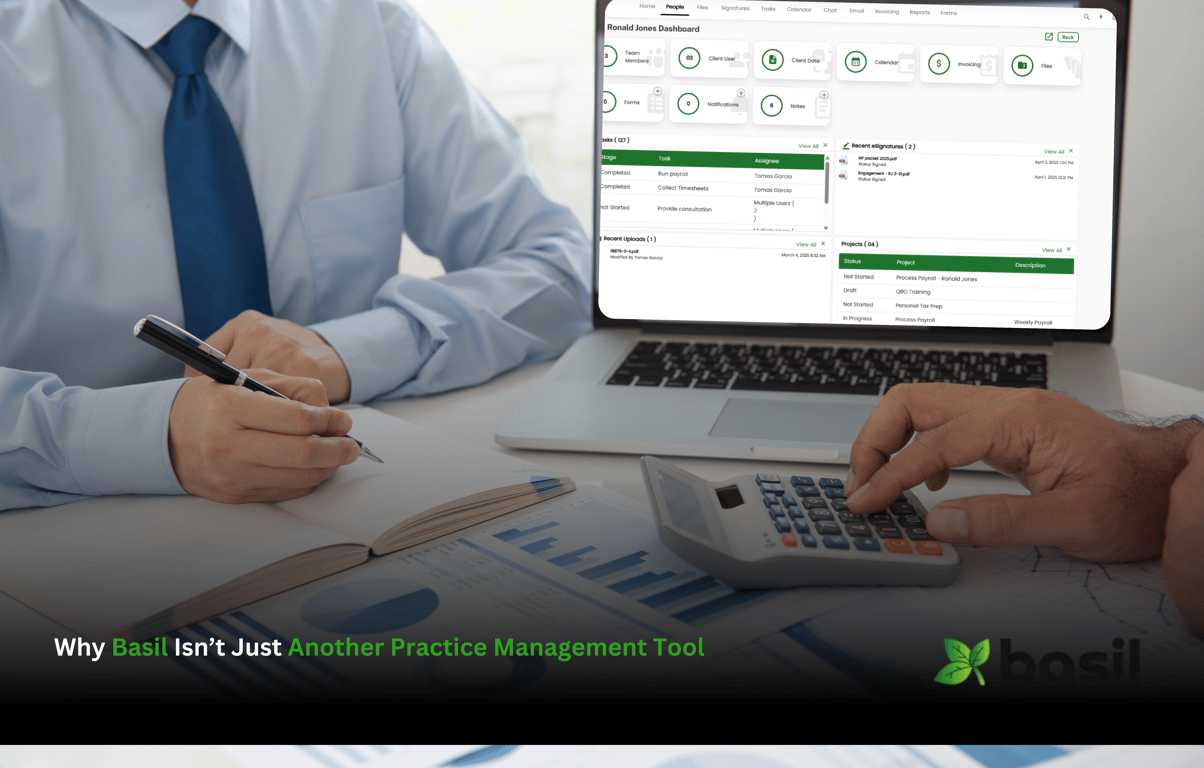 Why Basil Isn’t Just Another Practice Management Tool