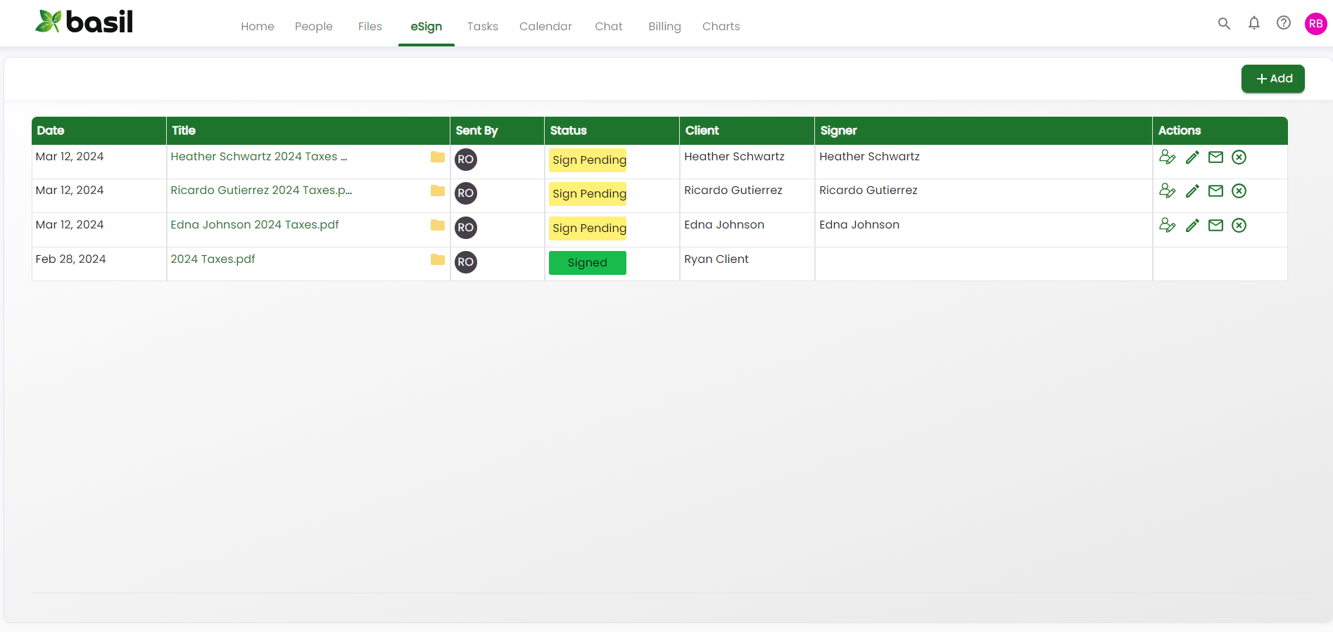 All-in-One Accounting Practice Management Software | Basil