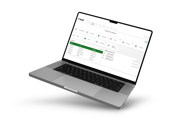 Laptop with Dashboard