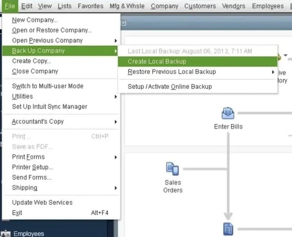 Step to Quickbooks year end closing 