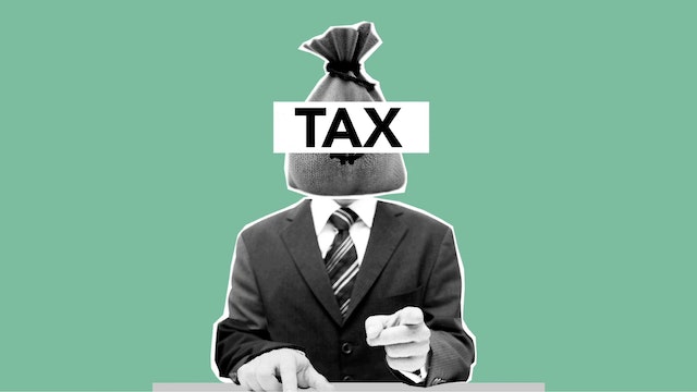 animated tax character 