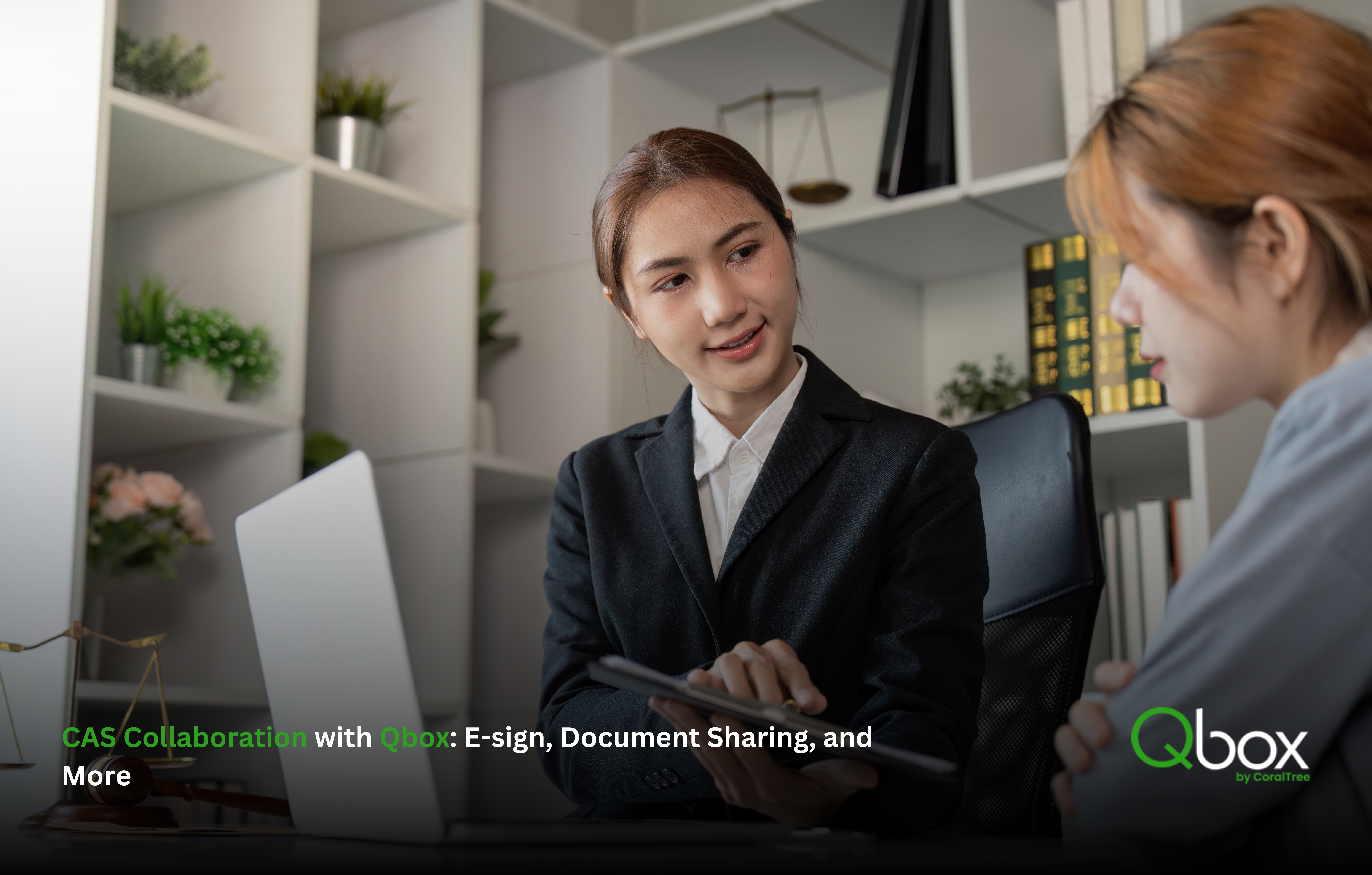 CAS Collaboration with Qbox: E-sign, Document Sharing, and More