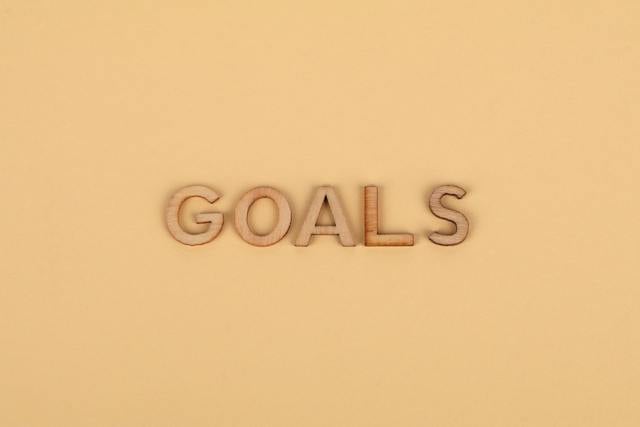 The words goals for smart accounting goals. 